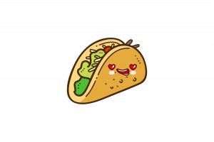 Kawaii Fast or Junk Food Svg
