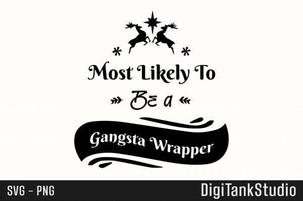 Most Likely Christmas Holiday SVG PNG