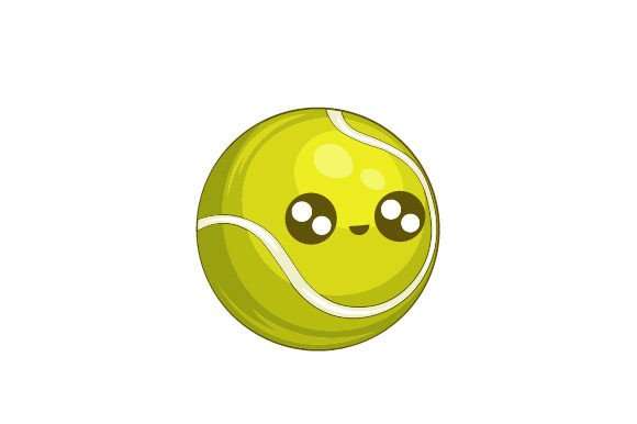 Kawaii Tennis Ball