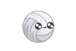Kawaii Volleyball Ball