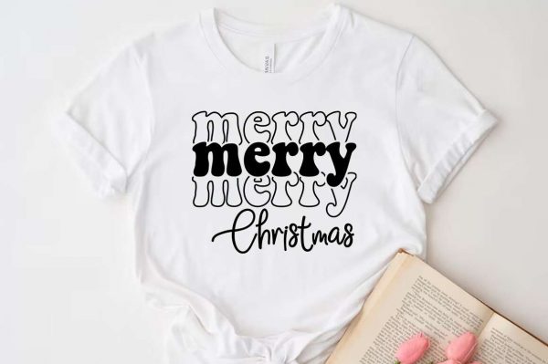Merry Christmas SVG Shirt Design