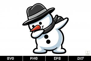 Snowman Dabbing, Christmas