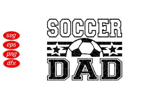 Soccer Dad Father's Day SVG