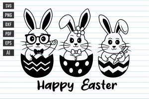 Easter Svg Easter Bunny SVG