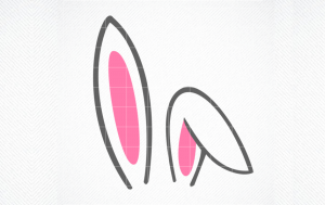 Bunny Ears SVG, Easter SVG, Bunny SVG