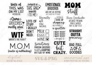 Tote Bag Quotes svg, Shopping svg, Funny Quotes svg, Sarcastic svg, Mom Quotes svg, Motherhood svg, Momlife svg, Mom svg Bundle, Sassy svg