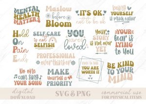 Mental Health svg, Motivational svg, Self Love svg, Positive Quote svg, Affirmation svg, Awareness svg, Coffee Mug svg, Mental Health png