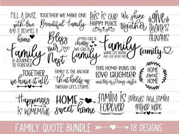 Family Quote svg, Family svg Bundle, Family Bundle svg, Family Saying svg, Family Sign svg, Rustic svg, Home Decor svg, Wood Sign svg