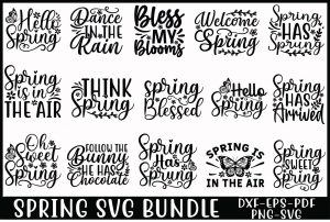 Spring Svg Bundle