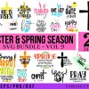 Easter & Spring Season Bundle of 25 SVG