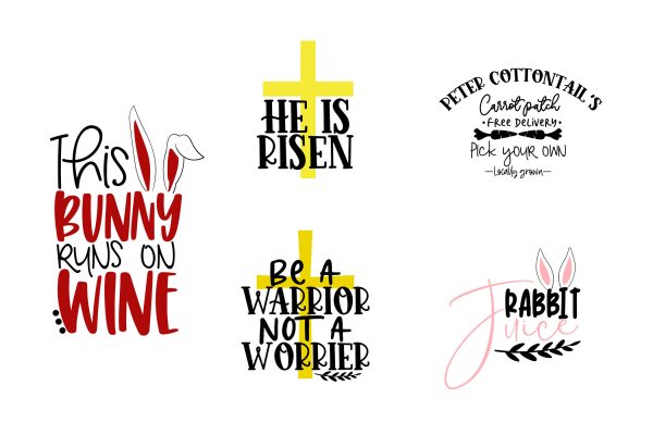 Easter & Spring Season Bundle of 25 SVG