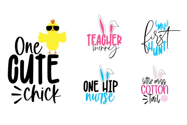 Easter & Spring Season Bundle of 25 SVG