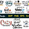Winter Cozy Season Bundle SVG 15 Design
