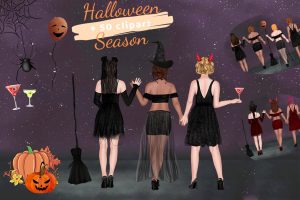 Halloween Season Clipart Bundle