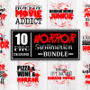 Horror Movie Sublimation Bundle Horror