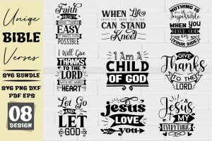 Bible Verse Svg Bundle