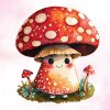 Chibi Amanita Muscaria Fly Agaric PNG