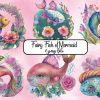 Fairy Fish of Mermaid Sublimation Bundle