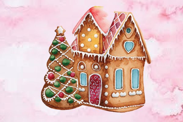 Christmas Gingerbread Houses Sublimation
