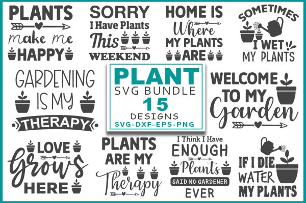 Plant SVG Bundle