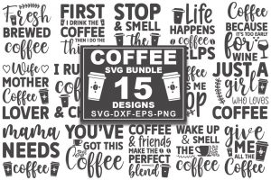 Coffee Lovers SVG Bundle