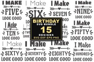 Birthday SVG Bundle