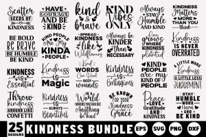 Kindness SVG Bundle