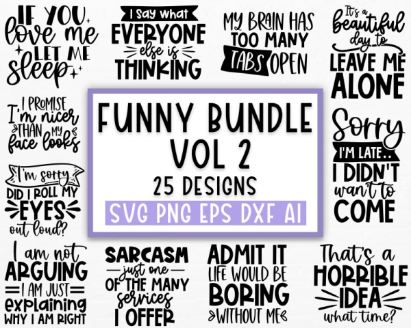 Funny quotes bundle svg, Sarcasm Svg Bundle, Sarcastic Svg Bundle, Sarcastic Sayings Svg Bundle, Sarcastic Quotes Svg, Silhouette, Cricut