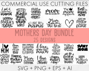 Mothers Day SVG Bundle, Mom life svg, Mama svg, Funny Mom Svg, Blessed mama svg, Mom of boys girls svg, Mom quotes svg png