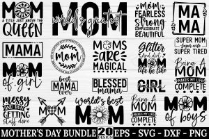 Mother's Day SVG Design Bundle