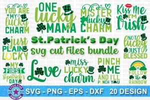 St Patrick's Day Quotes SVG Bundle