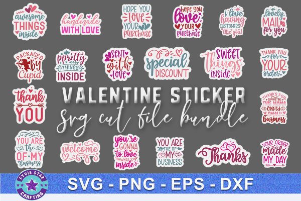 Valentine Sticker Bundle