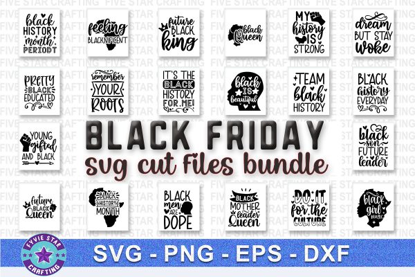 Black History Month SVG Huge Bundle