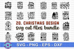 Christmas SVG Design Bundle Vol - 2