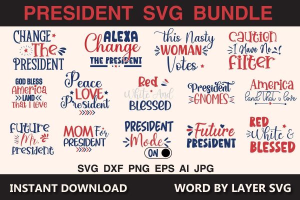 President SVG Bundle