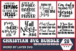 Christian SVG Bundle