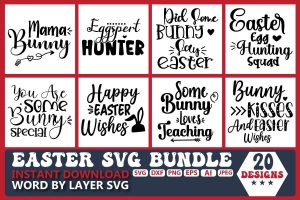 Easter SVG Bundle Vol.7
