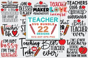 Teachers SVG Bundle