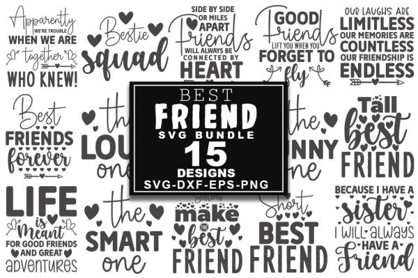 Best Friend SVG Bundle
