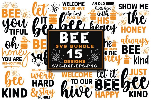 Bee SVG Bundle