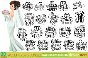 Wedding SVG Bundle