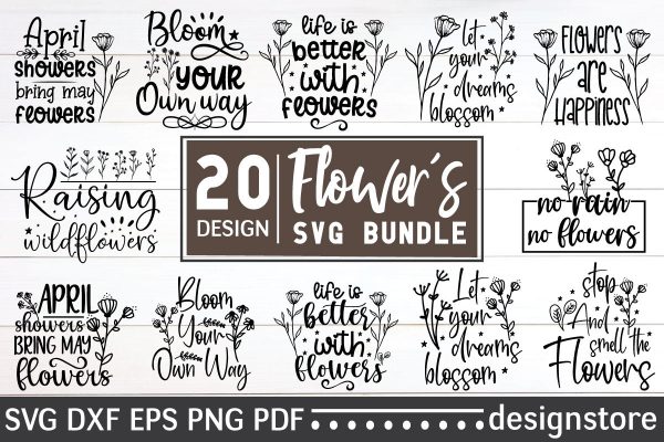 Flower's SVG Bundle