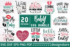 Baby SVG Bundle