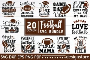 Football SVG Bundle