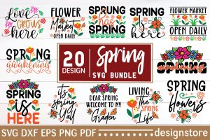 Spring SVG Bundle