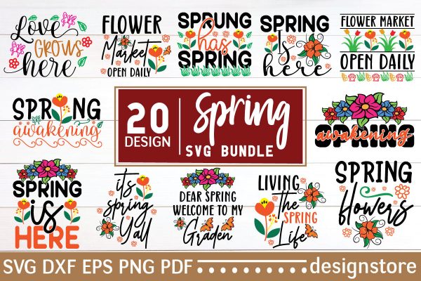 Spring SVG Bundle