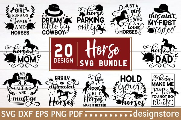 Horse SVG Bundle