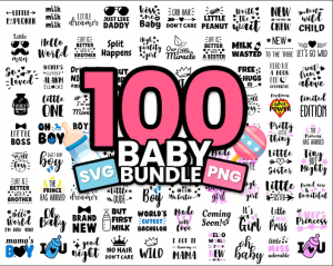 Baby SVG Bundle, Onesie svg, 1OO Baby onesie svg